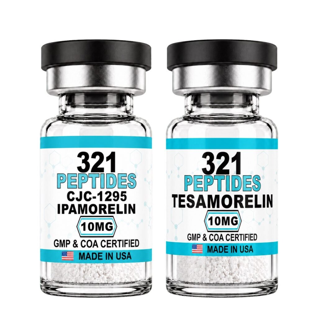 CJC-1295 + Ipamorelin 10mg + Tesamorelin 10mg Bundle
