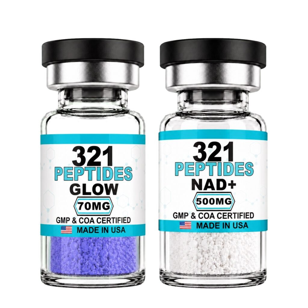 Glow Blend 70mg + NAD+ 500mg Research Bundle