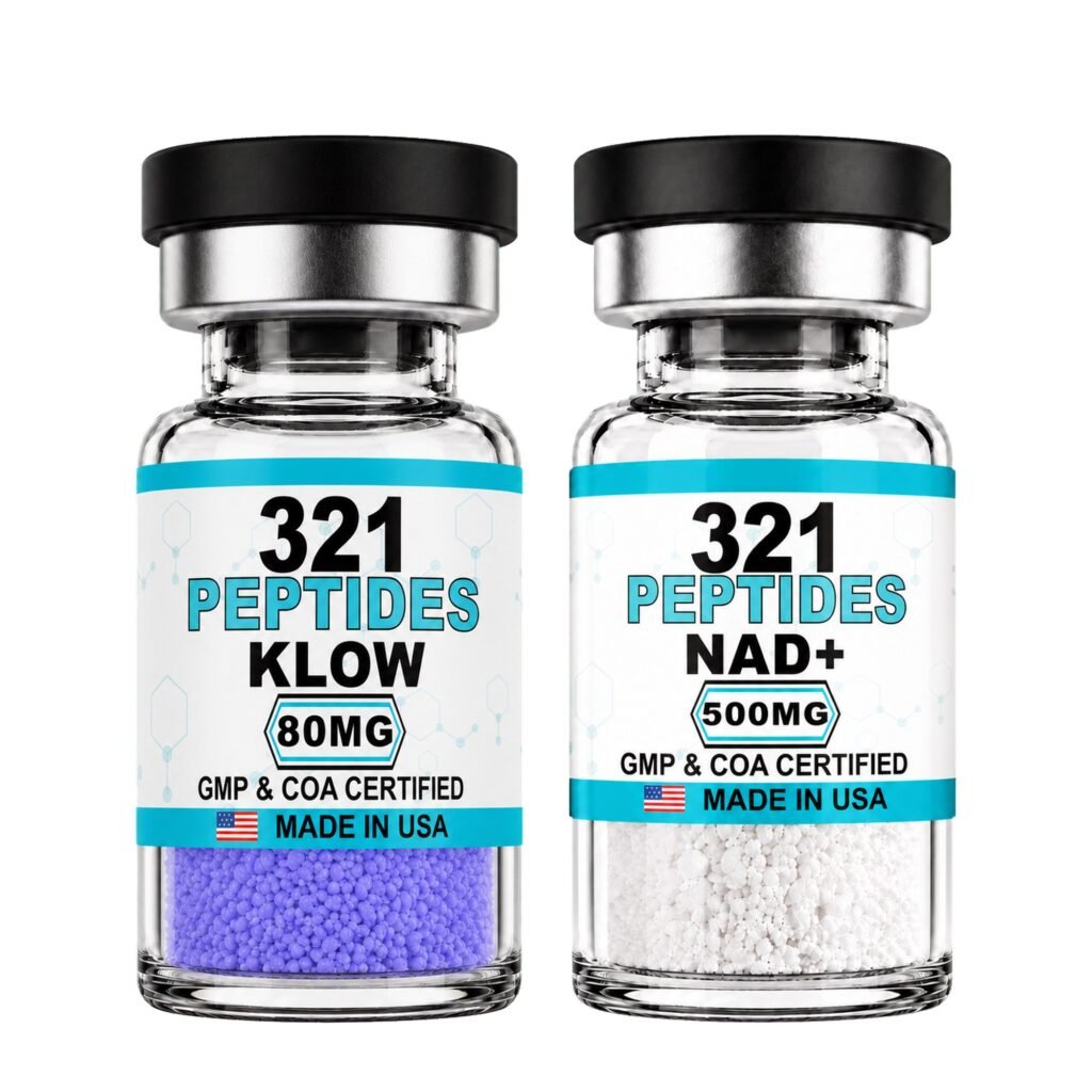 KLOW Blend 80mg + NAD+ 500mg Research Bundle