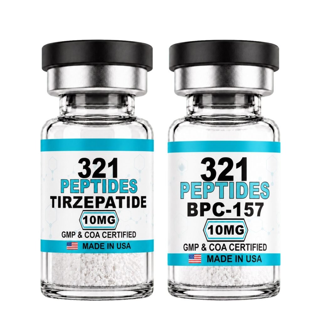 Tirzepatide 10mg + BPC-157 10mg Research Bundle