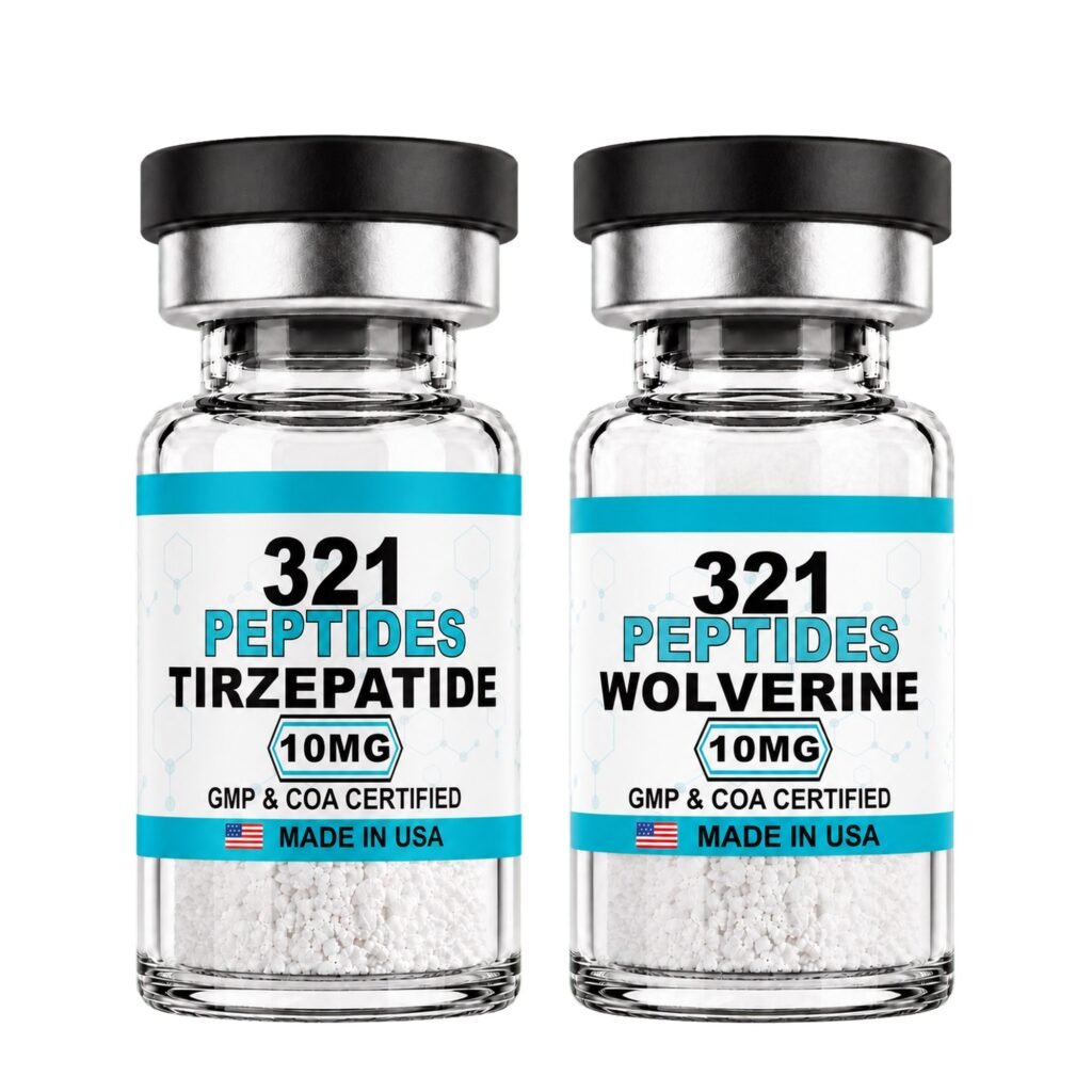 Tirzepatide 10mg + Wolverine 10mg Research Bundle